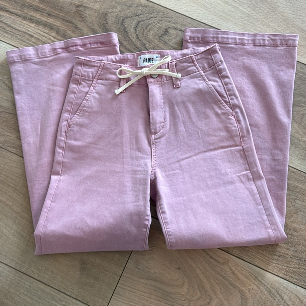 Paige Ari Drawstring Wide Leg Pants